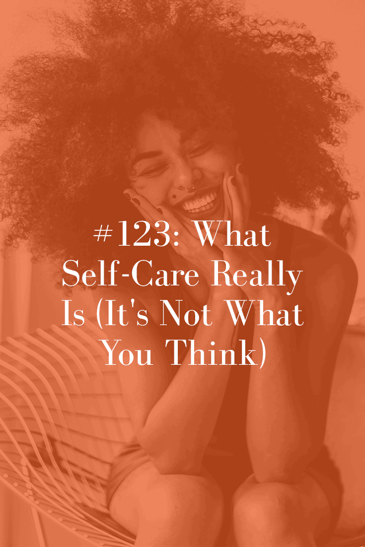 what self-care really means