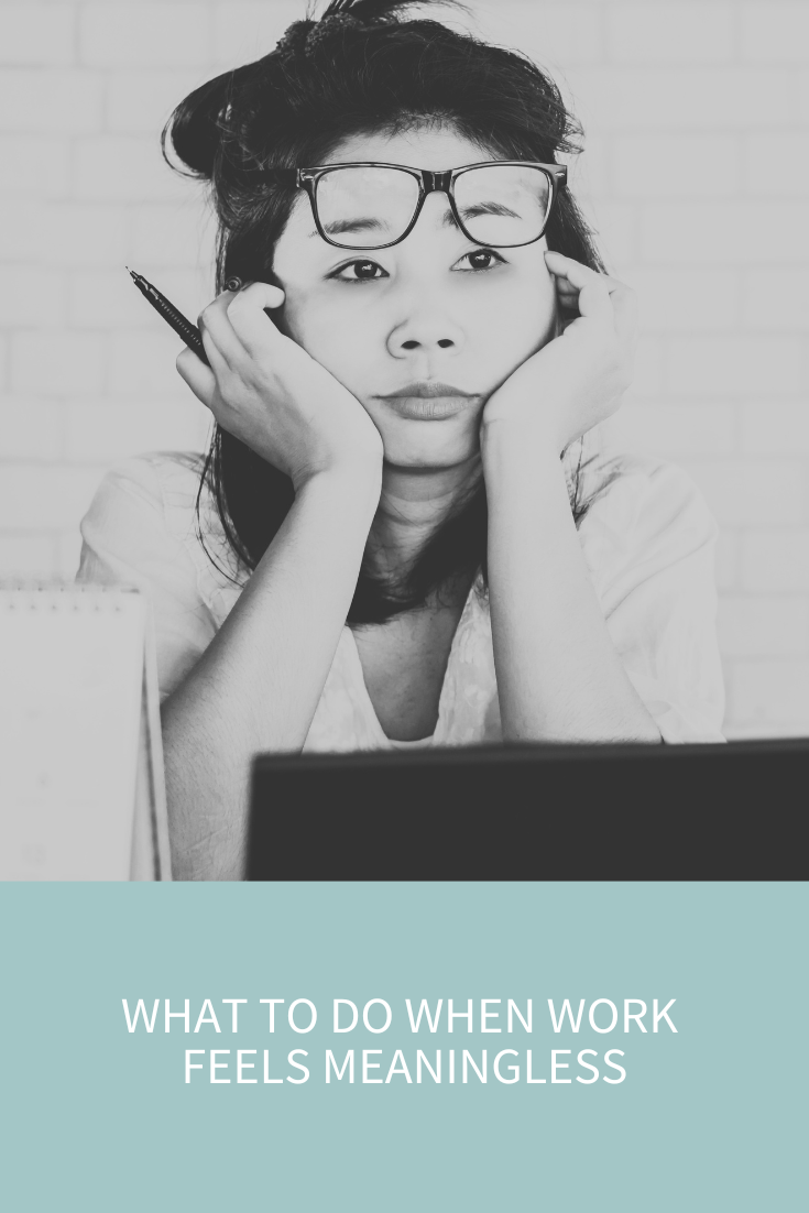 why work feels pointless