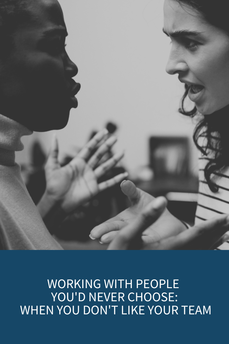 Working with People You’d Never Choose: When You Don’t Like Your Team (Podcast Episode 34)