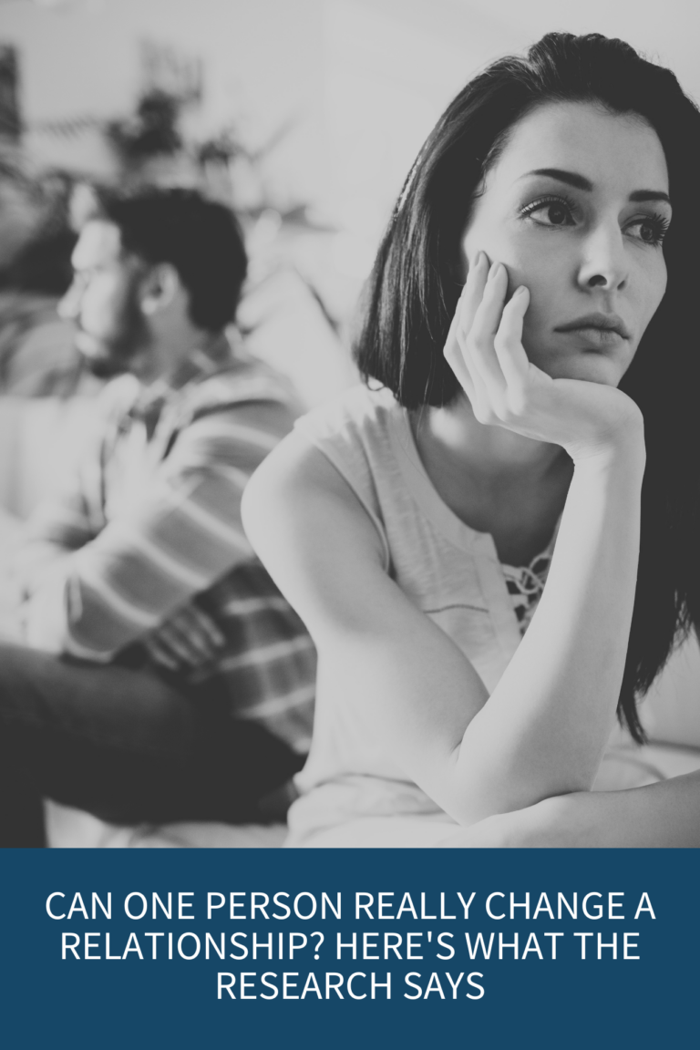 Can One Person Really Change a Relationship? Here’s What the Research Says (Podcast Episode 400)