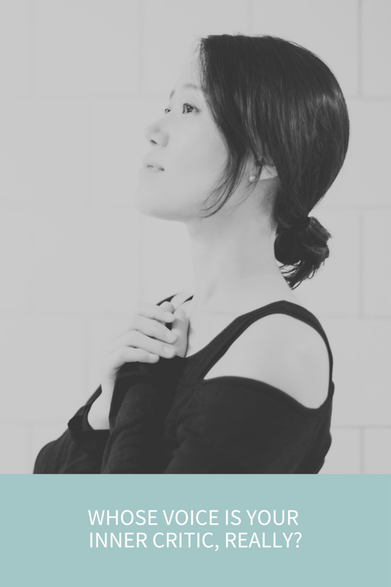 Whose Voice Is Your Inner Critic, Really? (Your Guide to Quieting It) (Podcast Episode 397)